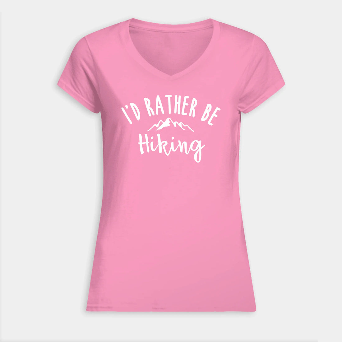 VNECK WOMEN TSHIRT Front Light