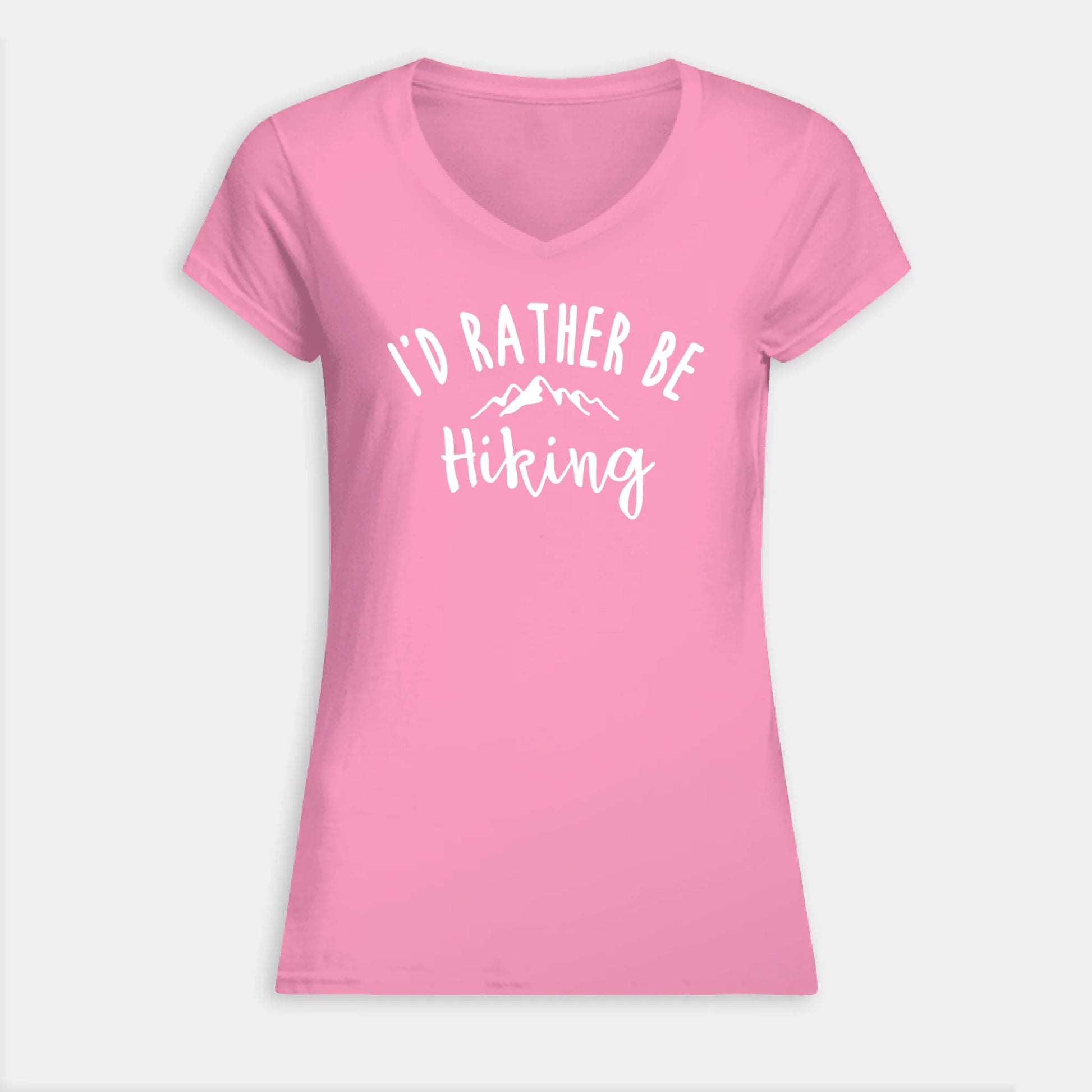 VNECK WOMEN TSHIRT Front Light