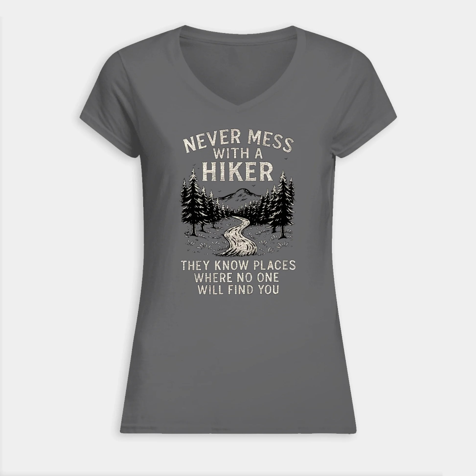VNECK WOMEN TSHIRT Front Light
