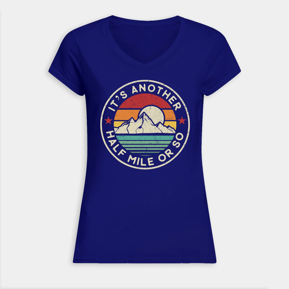 VNECK WOMEN TSHIRT Front Light