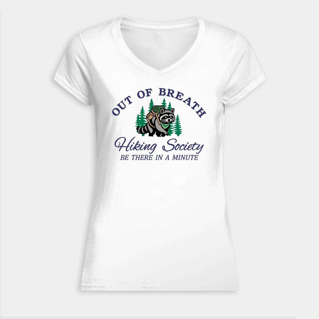 VNECK WOMEN TSHIRT Front Light