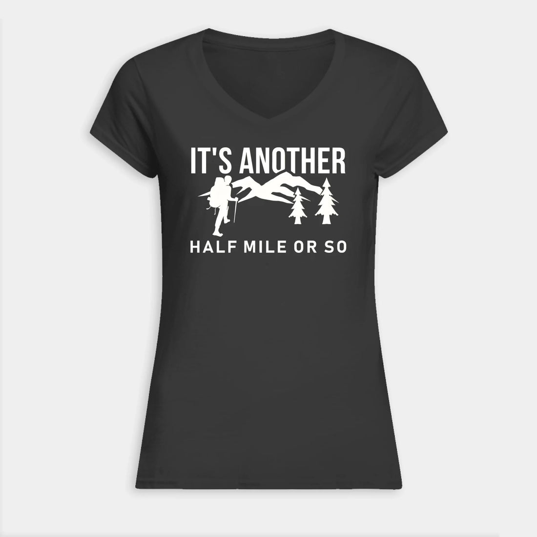 VNECK WOMEN TSHIRT Front Light