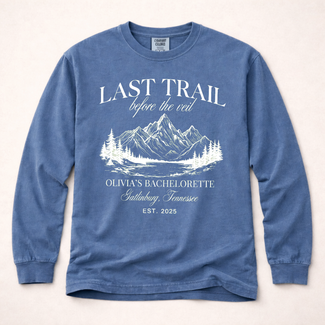 Last Trail Before The Veil Long Sleeve | Funny Hiking Shirt