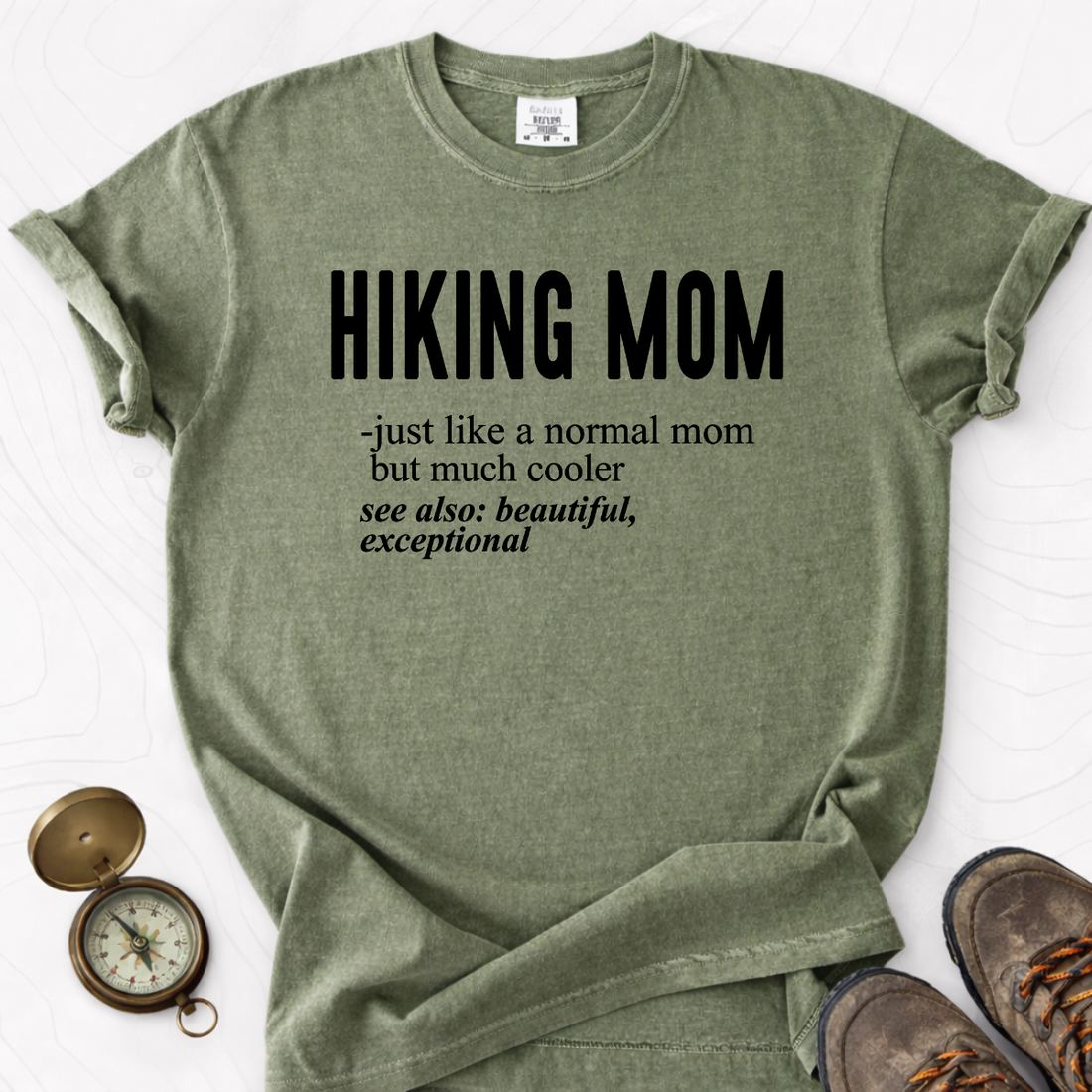 Hiking Mom Definition Unisex T-shirt | Funny Hiking Shirt