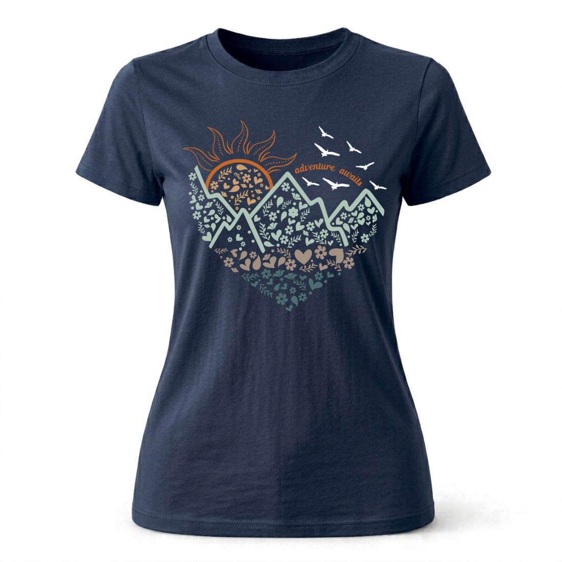 Adventure Awaits T-shirt | Funny Hiking Shirt