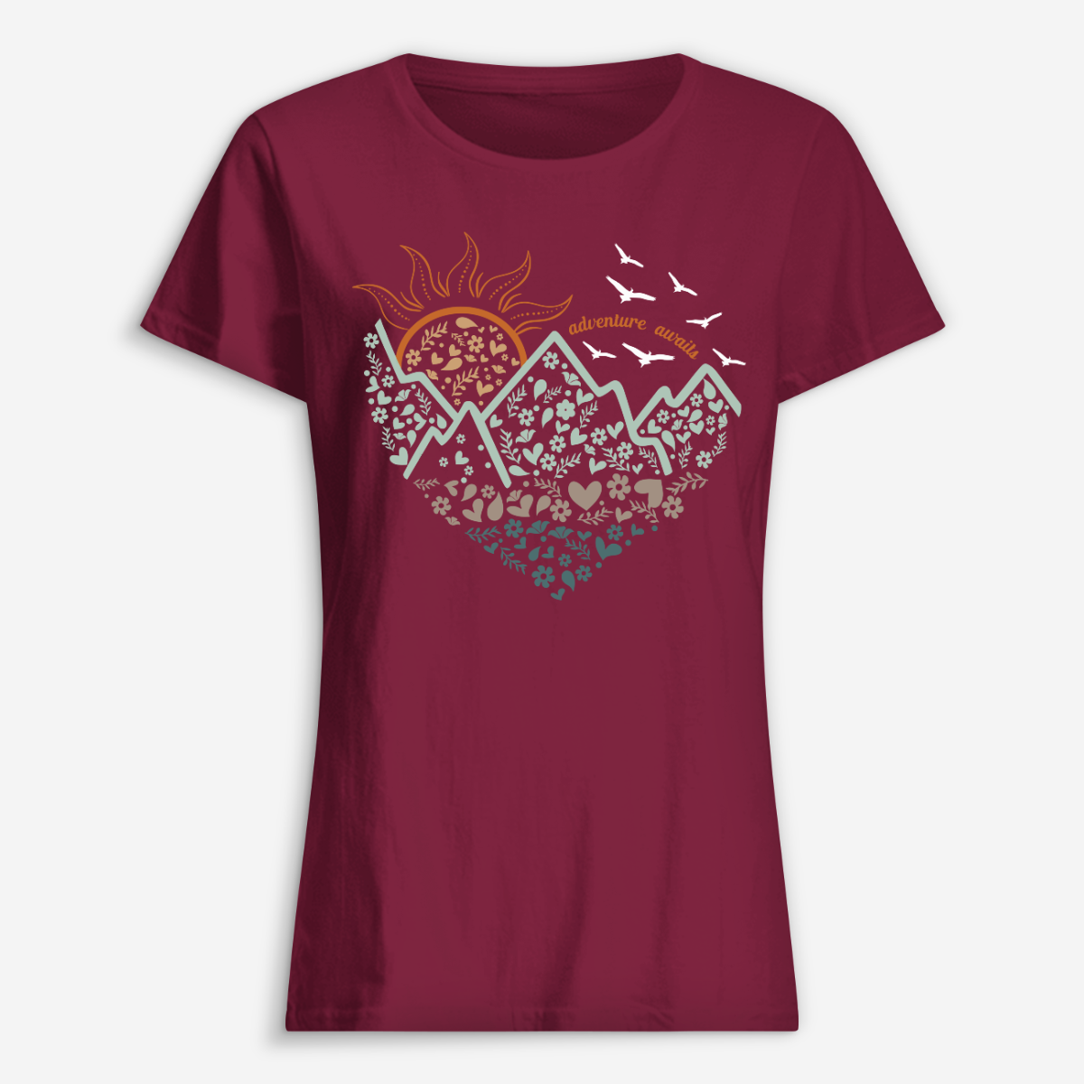 Adventure Awaits T-shirt | Funny Hiking Shirt