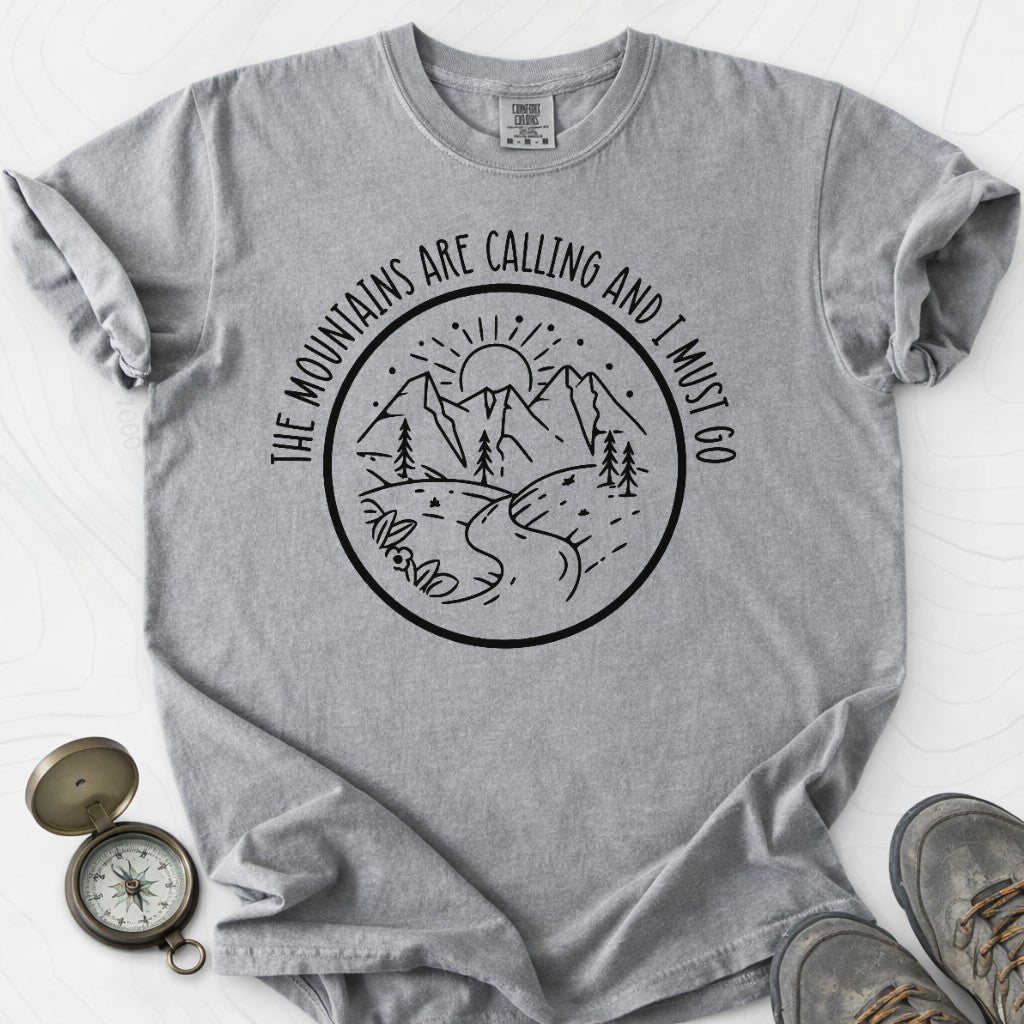 And Into The Forest I Go To Lose My Mind And Find My Soul T-shirt | Funny Hiking Shirt