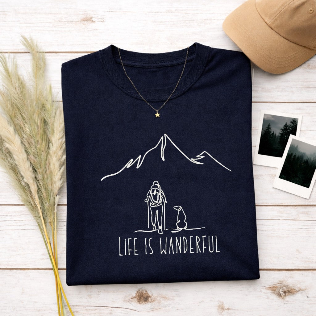 Life Is Wanderful Women's T-shirt | Funny Hiking Shirt